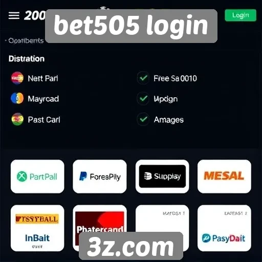 Métodos de pagamento disponíveis no bet505 login